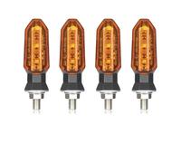 Motorcycle Mark Brake Light Turn For For CBR500R 650F 500X CRF250L MSX125 Front Rear Indicator Flashers Turn Signal Indicator(Yellow,4)