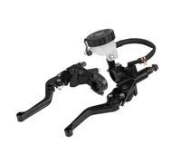 Motorcycle Master Cylinder Levers 7/8inch Brake Reservoir Set Universal Motorcycles Accessories Handlebar Clutchs Brakes Levers