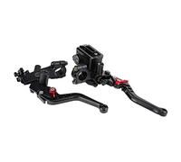 Motorcycle Master Cylinder Levers Universal Motorcycle Brake Clutch Master Cylinder Reservoir Levers 1 Pair 7/8"(22mm)