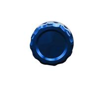 Motorcycle Master Cylinder Oil Fluid Cap Rear Brake Reservoir Cover For Z1000 2007-2017 Z1000SX 2011-2014 Z1000 SX Oil Filler Plug Cover(Blue)