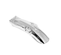 Motorcycle Metal Rear Fender Mudguard Cover Black ChromeCompatible With(Chrome)
