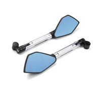 Motorcycle Metallic Rear View Rearview Mirrors Side Mirror For Z1000SX Z1000 Z400 Z750 Z800 Z900 Z900RS Bekuyu(Silver)