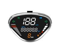 Motorcycle Meter 12V Digital Odometer LCD Display Digital Speedometer Tachometer Waterproof for Hon&da DAX 70 CT50 CT70 Jialing70 Digital Gauge