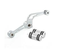 Motorcycle Mid-Controls Shift Lever Shifter for Sportster for XL883 for XL1200 for Iron 883 for Forty for Eight for Seventy for Two Shift Levers(Chrome A)