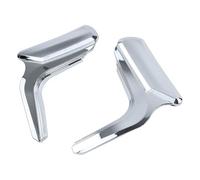 Motorcycle Mid Frame Trim Cover Side Fairing Chromeplate Sticker - Black/Chrome For Indian Scout Bobber Sixty 2015 2016 2017 2018 2019 2020 2021 2022 2023