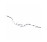 Motorcycle Mid Handlebars, Universal Motorcycle Dr 22mm Motorcycle Handlebar Steering Wheel CNC Aluminum Alloy Scooter(Silver)