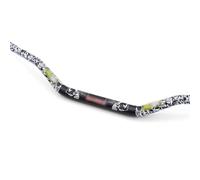 Motorcycle Mid Handlebars, Universal Motorcycle Dr Handlebar PRO Taper Pack Fat Bar 1-1/8" Dirt Pit Bike Motocross Motorcycle 810mm Length 28.5mm Aluminum Universal(Black)