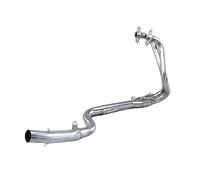 Motorcycle Mid Link Pipe Compatible With For Ninja 250 For 300 2008-2017 Motorcycle Exhaust Modified Front Middle Link Pipe Slip On Accessories