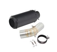 Motorcycle Mid Link Pipe Connec For Benelli For Leoncino 800 Motorcycle Exhaust Escape 51mm Muffler (B)