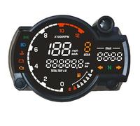 Motorcycle mileage fuel level tach 2024 Universal Digital Motorcycle for RX2N Odometer Meter Dashboard 199km/h