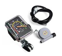 Motorcycle mileage fuel level tach Bike Computer Wired Style Analog Tachymeter For Outside Cycling Speed