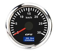 motorcycle mileometer 52MM Digital GPS Tachometer Gauge With Antenna 60/80/120/200KMH 7 Color Backlight Universal For 12V 24V Motorcycle