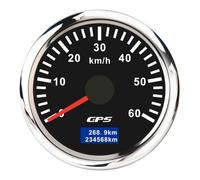 motorcycle mileometer 52MM Digital GPS Tachometer Gauge With Antenna 60/80/120/200KMH 7 Color Backlight Universal For 12V 24V Motorcycle