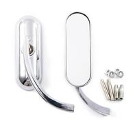 Motorcycle Mini Oval Rearview Mirror End Side Mirrors For Shadow 600/750/1100 ACE