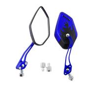 Motorcycle Mirror 2PCS 8mm/10mm Universal Motorcycle Rearview Mirror Anti-vertigo Moto Accessories CNC Rearview Side Mirrors Mounting Tool Bolts Motorcycle Rearview