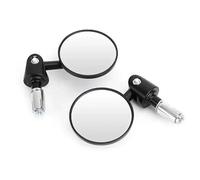 Motorcycle Mirror 2pcs Motorcycle Rearview Mirror 7/8" Handlebar End Foldable Rearview Mirror Motorcycle Handlebar Mirror Universal Side Mirror Motorcycle Rearview