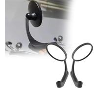 Motorcycle Mirror 8/10MM Retro Round For R Nine T R1200GS S1000RR F800R S1000XR R1250GS Adventure F650GS G310R(Black)