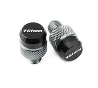 Motorcycle Mirror Adapter Accessories Motorcycle M10 Aluminum Mirror Hole Plug Screw Bolt For SUZUKI V-STROM 800 DE1050 DE 800DE 1050DE(Grey)