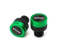Motorcycle Mirror Adapter Accessories Motorcycle M10 Aluminum Mirror Hole Plug Screw Bolt For SUZUKI V-Strom DL650 DL 650 XT 2011 2012 2013 2014 2015 2016-2023(Green)