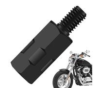 Motorcycle Mirror Adapter | Height Extender Adjustment Screw,Stable Motorbike Rear View Risers for Teen Family Friends