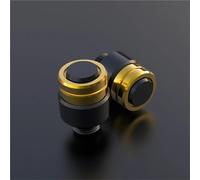 Motorcycle Mirror Adapter M10*1.25 Motorcycle Aluminum CNC Screws Bolts Mirror Hole Plug Caps Part For KAWASAKI Z 750 Z750 SE Z750R Z750S Z750L 2003-2022 2024 2023(Yellow)