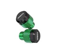 Motorcycle Mirror Adapter Motorcycle M8 M10 Mirrors Hole Plug Screws Caps Mirror Cover For Y-AMAHA Nmax N-max 125 155 160 2017 2018 2019 2020 2021(Green m10)