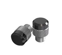 Motorcycle Mirror Adapter Motorcycle Mirrors Hole Plug Screws Caps Mirror Cover For H-ONDA For Hornet 600 CB599 CB600F CB600 Goldwing Gl1800(Grey)