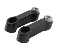 Motorcycle Mirror Adapter, Pair of Motorcycle Mirror Mount Riser M10x1.25 RH LH Rearview Side Mirror Extender Adapter Replacement for SR GT200 2021 2022 2023