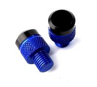 Motorcycle Mirror Base Hole Plug Screws For Rebel500 CMX300 1100 CMX500 CB650R CB1000R CBR650F CB500X CBR600R Motorcycle Mirror Hole Plugs Screws Bolts(Blue-No Logo)