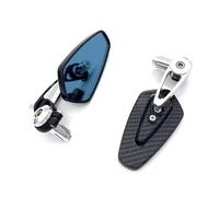 Motorcycle Mirror Carbon Motorcycle Mirror Handlebar Handle Bar Ends Side Mirrors For Yamaha For MT07 For MT09 For MT10 Bike Rearview