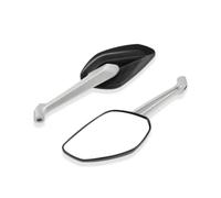 Motorcycle Mirror For Ducati For Diavel 14 For Monster 821 1200 1200S | Bar End Mirrors Left&Right Black Rear View Mirrors Anti Oxidation Rust