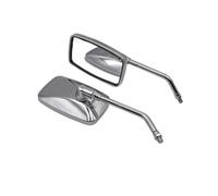 Motorcycle Mirror For M10 Diameter For Shadow Vt1100 Square Universal Motorcycle Rearview Mirror Wide Field Of View Motorcycle Accessories