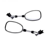 Motorcycle Mirror For MT-03 For VMAX12 For VMX12 For VMX17 For V-MAX For BT1100 For XJR400 For XJR1200 2pcs 10mm Motorcycle Rearview Mirror Side Mirrors Motorbike Rearview