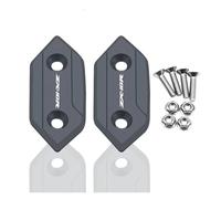 Motorcycle Mirror Hole Blanking Screws For ZX-10R Zx-10r 2008 2009 2010 Motorcycle CNC Windscreen Mirror Hole Cover Driven Eliminators Cap Plugs(ZX-10R Titanium)