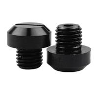 Motorcycle Mirror Hole Plugs, Multipurpse 2 Pieces Rearview Blanking Plugs, Rearview Mirror Blind Plug Covering Screws
