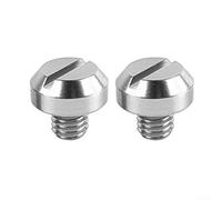 Motorcycle Mirror Hole Screw Bolts 2PCS For Honda For Kawasaki Motorbikes CNC Machined Aluminum Alloy Spools Designed To Secure Swing Arm Stands Effectively(opposite M10 silver)
