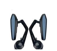 motorcycle mirror Motorcycle Handle Bar End Mirror 7/8" 22 Mm Side Rearview Mirrors Custom Smoke Blue Lens