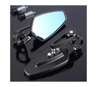 motorcycle mirror Motorcycle Rearview Handlebar Mirror Retro Round Side For Sur-Ron S X(Black)