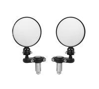 Motorcycle Mirror Motorcycle Universal 7/8" 22Mm Round Mirrors Handlebar Wing Foldable Mirrors Handle Bar End Rearview Side Mirror Spare Parts