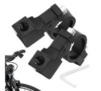 Motorcycle Mirror Mount 2 Pieces Universal Aluminium Alloy Bracket for Fixing Motorcycle Rear View Mirrors for Common Models