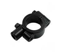 Motorcycle Mirror Mount 8MM / 10MM Rearview Moto Bracket Adapter Handlebar Support Bracket(M10-22 Black)