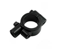 Motorcycle Mirror Mount 8MM / 10MM Rearview Moto Bracket Adapter Handlebar Support Bracket(M10-25 Black)