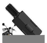 Motorcycle Mirror Mount Adapter Height Adjustment - Mirror Risers Height Extender Screw - Stable Rear View Risers for Motorbike Conversion for Teen Family Friends