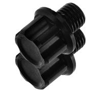 Motorcycle Mirror Mount Adapter Screws M10 Metal Reverse Conversion Bolts | Black Finish, Classic Sl esign, Shock Resistant Build, Easy Install for Motorcycles and Electric Vehicles