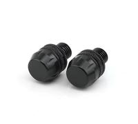Motorcycle Mirror Mount Base Block Off Bolts For Tenere700 XT700Z Accessories Motorcycle Decorative Mirror Hole Caps Mirrors Cap Plug Screw Covers(Black-no logo)