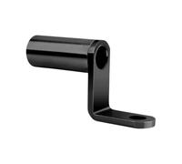 Motorcycle Mirror Mount Extender Bar 22mm Aluminium Bracket Clamp | Expand your handlebar mounting space with this electroplated aluminium alloy mirror extender bracket.