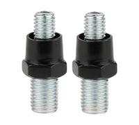 Motorcycle Mirror Mounting Adapter - Transfer Fixing Screw for Rear View Mirror, Two-Tone Mounting Accessories for Motorcycles and Scooters