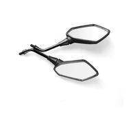 motorcycle mirror Rearview Mirrors Back Side Convex Mirror Universal 1 Pair 8mm 10mm Motorcycle Scooter Handle Bar End(8mm)
