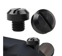 Motorcycle Mirror Screws | 2 pieces Aluminum Mirror Hole Plugs Screwws,M10x1.25 Universal Right Left Screws Bolts
