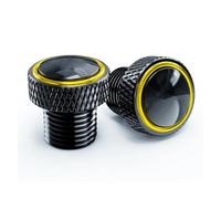 Motorcycle Mirror Screws For CB650R CB650F CB500X CB500F CB1000R CNC Motorcycle Rearview Mirror Hole Plug Screw Bolts Cover(New-yellow)